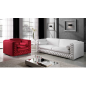 Włoska Sofa tapicerowana ELITE 3 osobowa 240cm cat. M