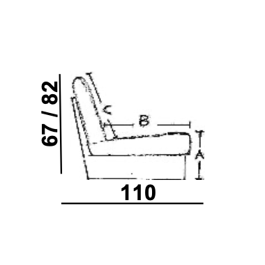 Włoska Sofa tapicerowana TESLA 3 osobowa 260cm cat. B