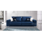 Włoska Sofa tapicerowana TESLA 3 osobowa 290cm cat. B