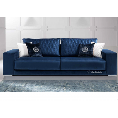 Włoska Sofa tapicerowana TESLA 3 osobowa 290cm cat. B