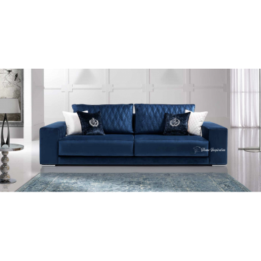 Włoska Sofa tapicerowana TESLA 3 osobowa 260cm cat. B