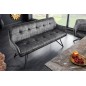 Invicta Sofa do siedzenia EUPHORIA aksamit ciemnoszary 160cm / 43127