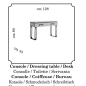 POESIA Włoska konsola 128cm / Adora