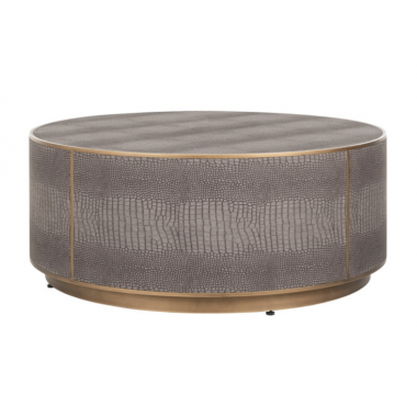 Stolik kawowy Classio Brushed Gold Ø 100cm / 7532