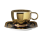 Rosenthal Filiżanka kombi Versace Medusa Gold 0.29 l