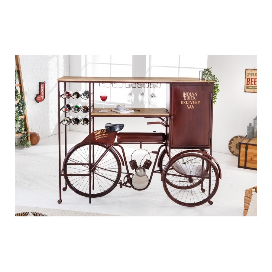 Invicta Barek Delhi drewno mango Coffee Bike 190cm / 42105