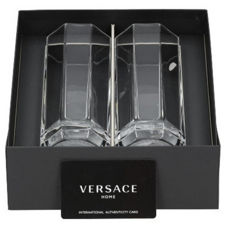 Zestaw 2 szklanek Longdrink Versace Crystal Lumiere