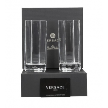 Zestaw 2 szklanek Longdrink Versace Crystal Lumiere