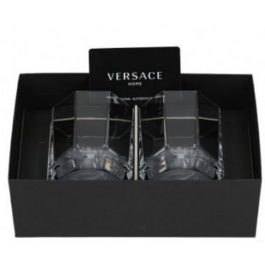 Zestaw 2 szklanek do whisky Versace Crystal Lumiere