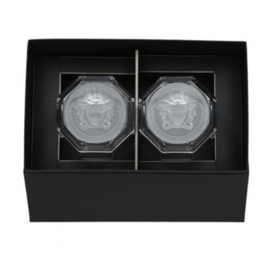 Zestaw 2 szklanek do whisky Versace Crystal Lumiere