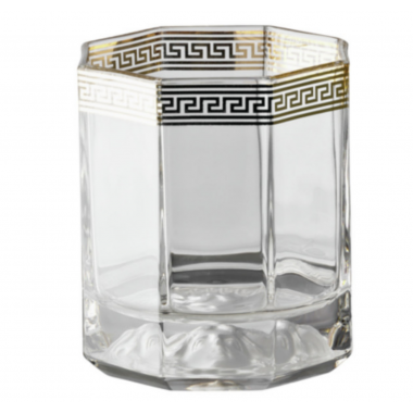 Zestaw 2 szklanek do whisky Versace Crystal D'Or