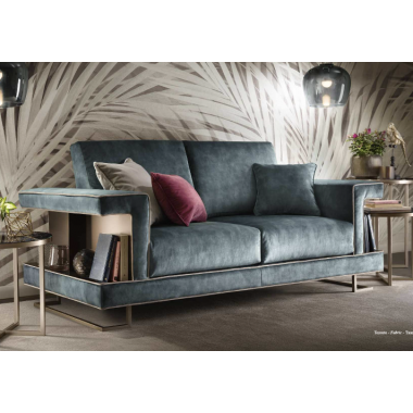 LUCE LIGHT Włoska sofa 2 osobowa 195cm / Adora