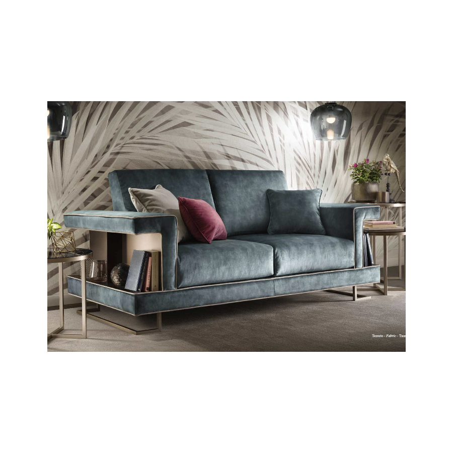 LUCE LIGHT Włoska sofa 2 osobowa 195cm / Adora