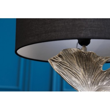 Invicta Lampa stołowa GINKGO srebrna 70cm / 41693