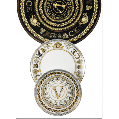 Rosenthal Podtalerz Versace Virtus Gala Black 33cm