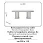 Włoski Stół do jadalni FANTASIA fix 200cm / ArredoClassic
