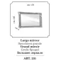 FANTASIA Włoskie Lustro szklane dużej w błyszczącej ramie 100 x 110cm / ArredoClassic FANTASIA Włoskie Lustro szklane dużej w błyszczącej ramie 100 x 110cm / ArredoClassic