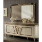 FANTASIA Włoskie Lustro szklane dużej w błyszczącej ramie 100 x 110cm / ArredoClassic FANTASIA Włoskie Lustro szklane dużej w błyszczącej ramie 100 x 110cm / ArredoClassic