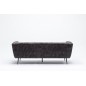 Invicta Sofa NOBLESSE szary aksamit 225cm / 41248