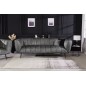 Invicta Sofa NOBLESSE szary aksamit 225cm / 41248