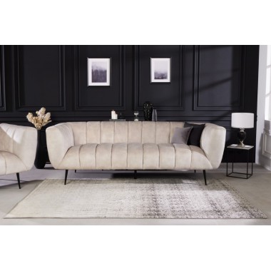 Invicta Sofa NOBLESSE szampański aksamit 225cm / 43266