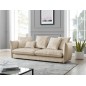 Invicta Sofa tapicerowana COCOONIG szampański aksamit 225cm / 43442