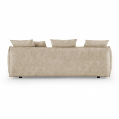 Invicta Sofa tapicerowana COCOONIG szampański aksamit 225cm / 43442