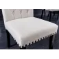 Invicta Krzesło Castle tkanina strukturalna beż 46cm / 43215