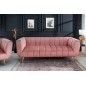 Invicta Sofa NOBLESSE altrosa gold aksamit 225cm / 43264