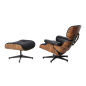 Schuller Fotel relaksacyjny z podnóżkiem EAMES 87cm / 448370