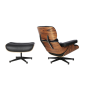 Schuller Fotel relaksacyjny z podnóżkiem EAMES 87cm / 448370