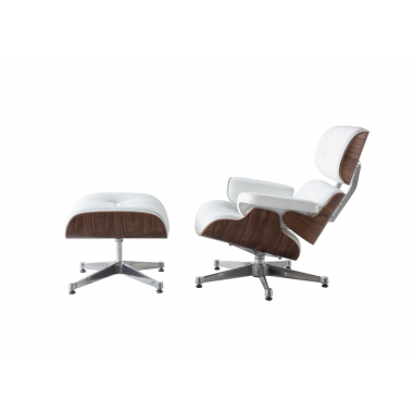 Schuller Fotel relaksacyjny z podnóżkiem EAMES 87cm / 448394