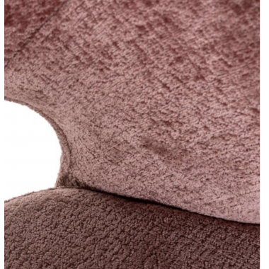 Krzesło barowe SAVOY Rose Chenille 50cm / S4562 Rose Chenille