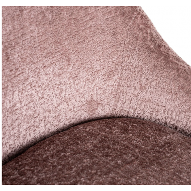 Krzesło barowe BROOKE Rose Chenille 50cm / S4701 Rose Chenille