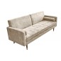 Invicta Sofa COUTURE szampański aksamit 195cm / 43519