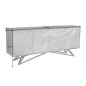 Invicta MOUNTAIN SOUL Komoda z imitacją marmuru 175cm / 43481 Invicta MOUNTAIN SOUL Komoda z imitacją marmuru 175cm / 43481