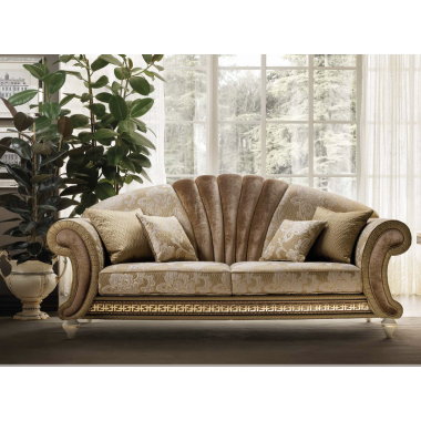 FANTASIA Włoska sofa tapicerowana 2 osobowa kat. A 194 x 86cm / Arredoclassic