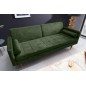 Invicta Sofa COUTURE ciemnozielony microvelours 195cm / 42493