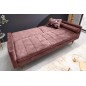 Invicta Sofa COUTURE altrosa microvelours 195cm / 42495