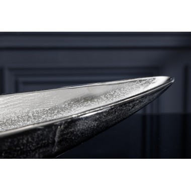 Invicta Patera LEAF antyczne srebro 80 x 14cm / 42723