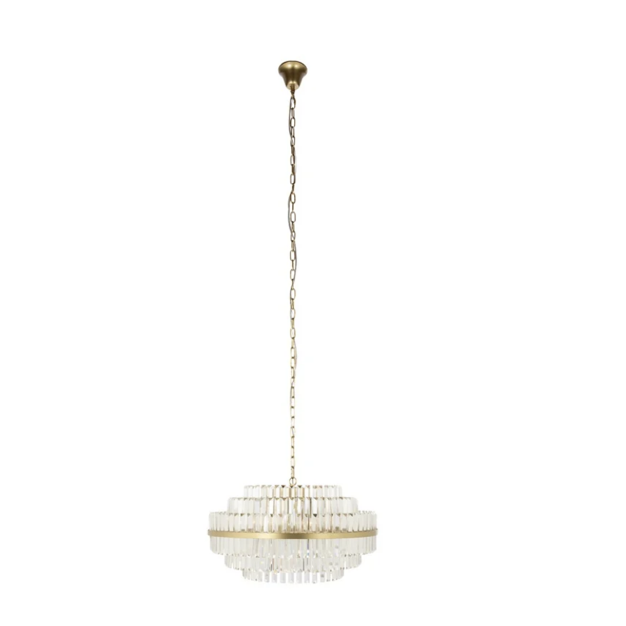 DESIRE M Lampa wisząca złota 65cm / HL-0150