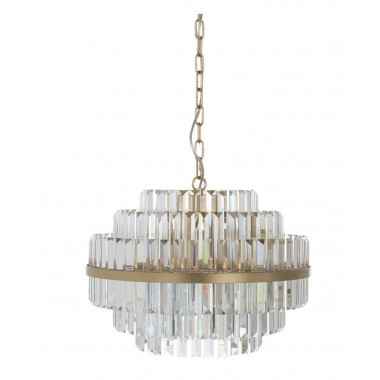 DESIRE L Lampa wisząca złota 80cm / HL-0154