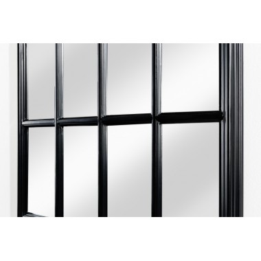 Invicta Lustro ścienne Castillo czarne 140cm / 43631