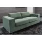 Invicta Sofa LOUNGER zielony sztruks 220cm / 43758