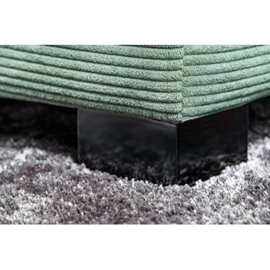 Invicta Sofa LOUNGER zielony sztruks 220cm / 43758