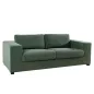 Invicta Sofa LOUNGER zielony sztruks 220cm / 43758