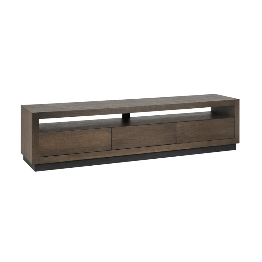 Szafka TV OAKURA 3 drzwiowa brązowa 185cm / 6503 BROWN