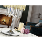 Schuller Lampa stołowa TIARA 1L chrome gold / 605281