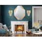 Schuller Lampa stołowa TIARA 1L chrome gold / 605281