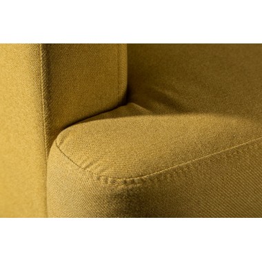 STUDIO Sofa 214cm z funkcją spania kolor musztardowy żółty / 39466